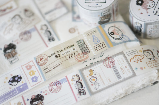 NEW! Black Milk Project - This Moment | 3cm Vellum Tape | Release Paper | 5M