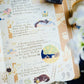NEW! Teayou - Cat and Stars | Kiss-cut | Gold Foil | 4cm Tracing Paper Tape | Release Paper | 10M