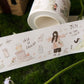 Teayou - Jiji In The Forest | Kiss-cut | 4cm Matte PET Tape | Release Paper