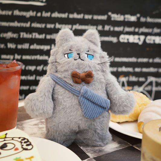 NEW! Teayou - Neko Boyfriend  | Plushie | Journaling Accessory | Desk Decor