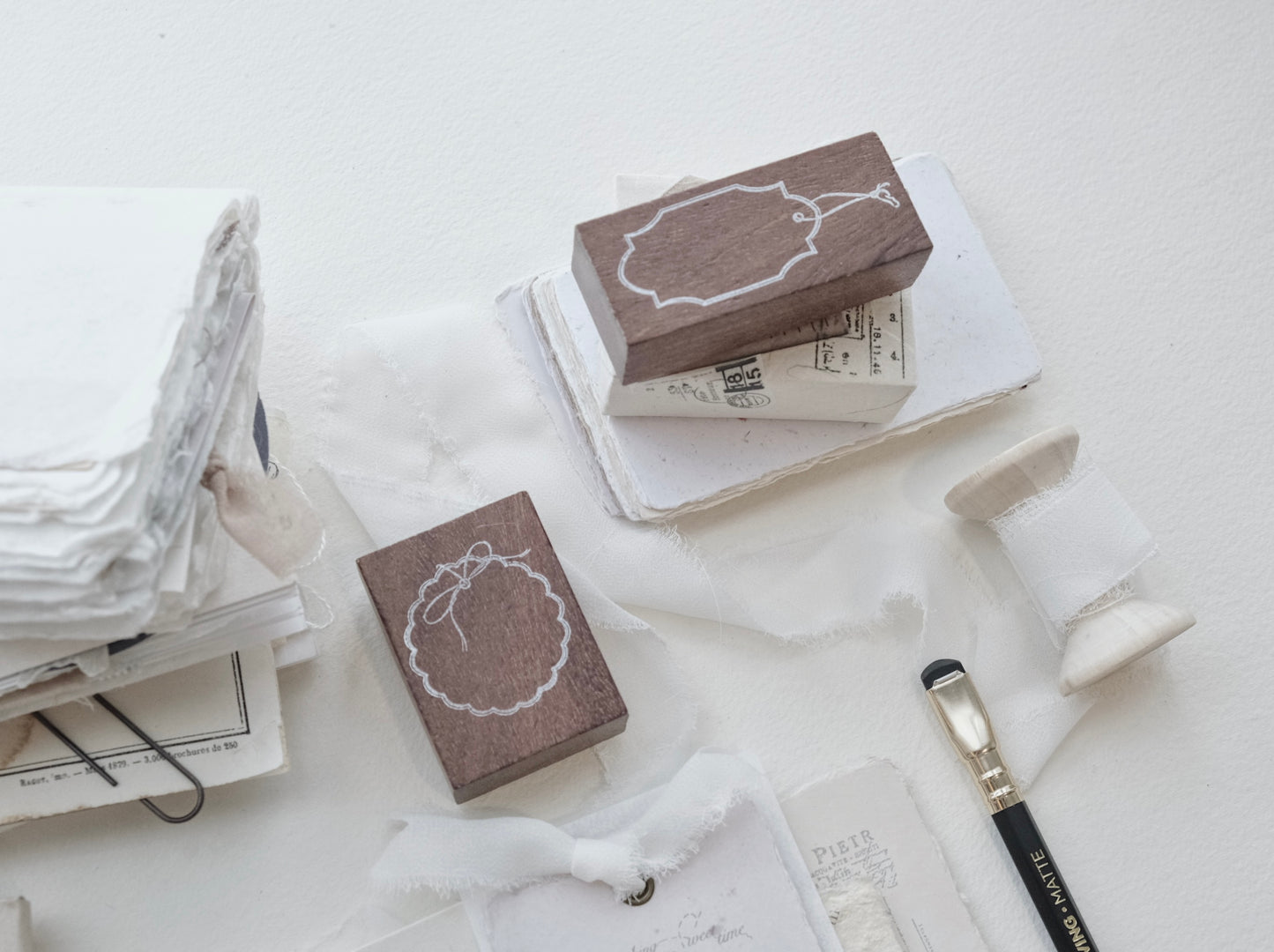 Jieyannow Atelier - Not Your Usual Tags | Rubber Stamps