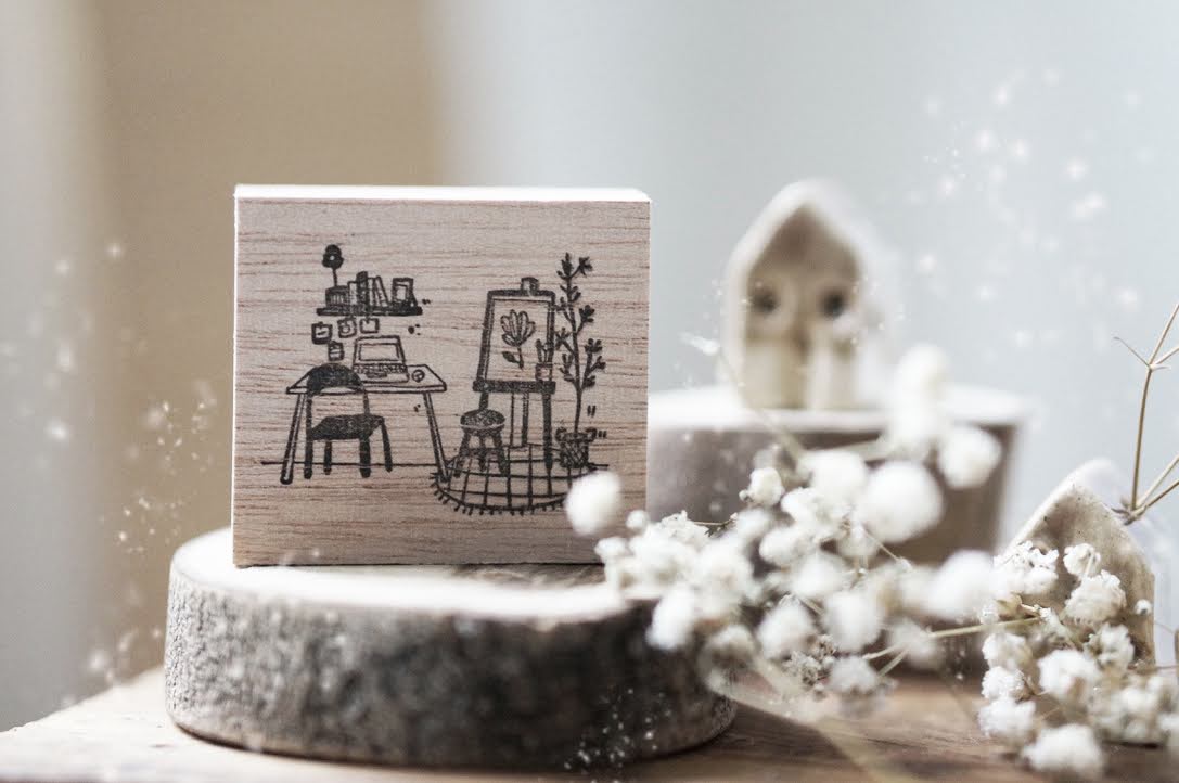 Black Milk Project - Home Sweet Home | Rubber Stamps