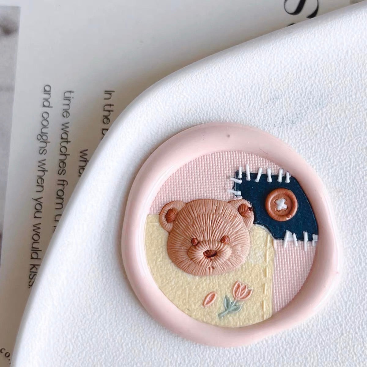 XX - Collage Bear | Wax Seal Stamp
