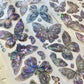 Zero - ai Butterfly Purple | 6cm Pearlescent PET Tape | Release Paper