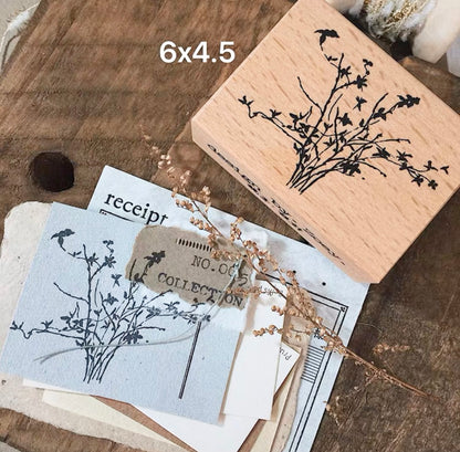 Jeenzaa Zoey Studio - Spring Branches | Rubber Stamps