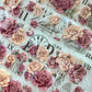 Yier Studio - Vintage Rose | 6cm PET Tape |  Release Paper | 6M