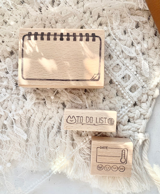 2 Pu Studio - To Do List | Rubber Stamps