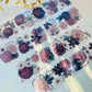HQS Studio - Camellia Purple | 6cm  Pearlescent PET Tape | Release Paper