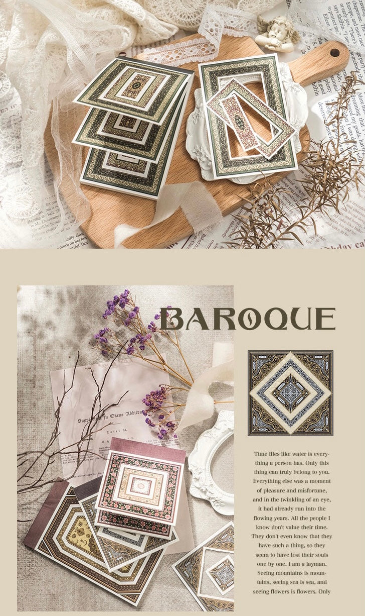 Ephemera Paper - Baroque Window | Die Cut