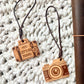 Leather - Travel | Planner/ Traveler's notebook Charm | Bookmark | Accessories