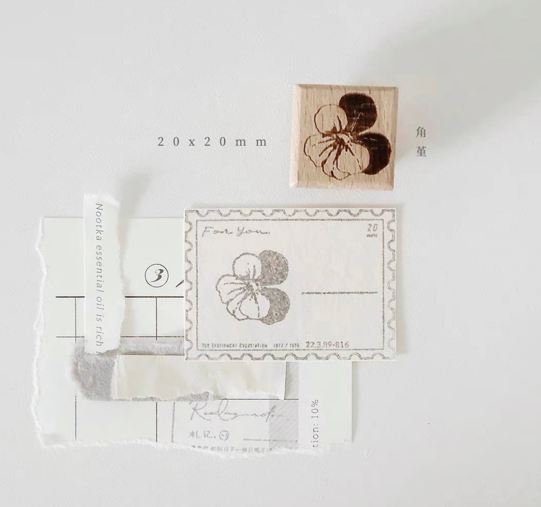 LAST CHANCE! Freckles Tea Vol.2 - Lily of the Valley | Rubber Stamps