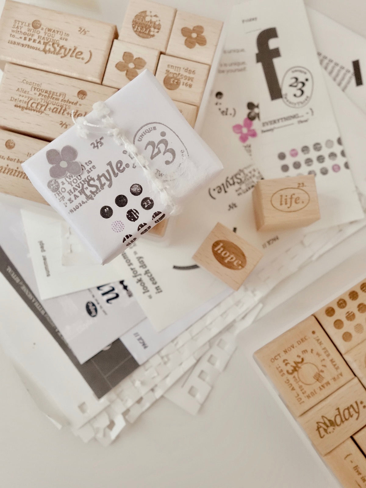 NEW Sissi - <Two Three> | Rubber Stamps