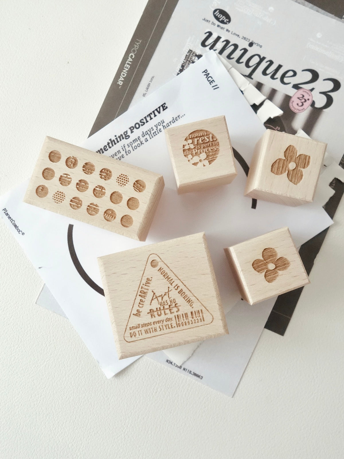 NEW Sissi - <Two Three> | Rubber Stamps