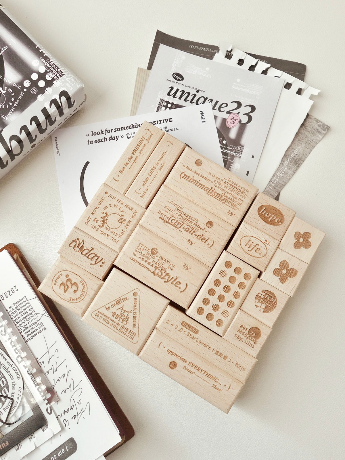 NEW Sissi - <Two Three> | Rubber Stamps