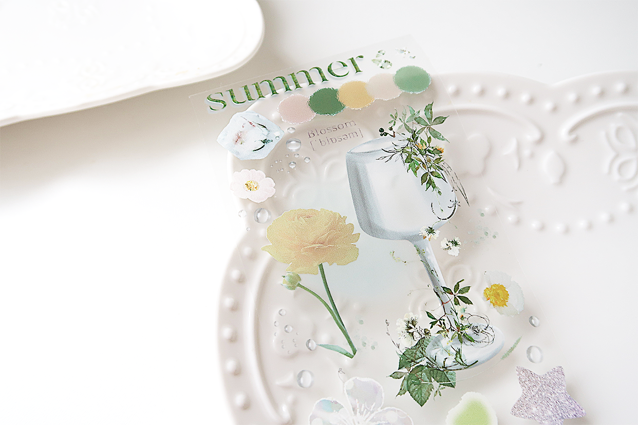 NEW MOSSWOOD - Summer | 7cm PET Tape | Release Paper
