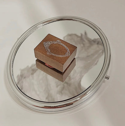Jieyannow Atelier - Mirror Mirror On The Wall | Rubber Stamps