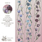 Loidesign - Cool Color Tulips | 5cm PET Tape | Release Paper