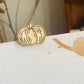 Oceanic - Pumpkin | SMALL Brass Clip | Notebook Clip | Bookmark