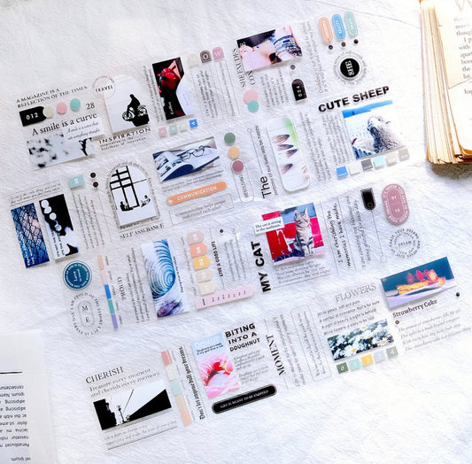 Sonia - Magazine | 5cm PET Tape | Release Paper