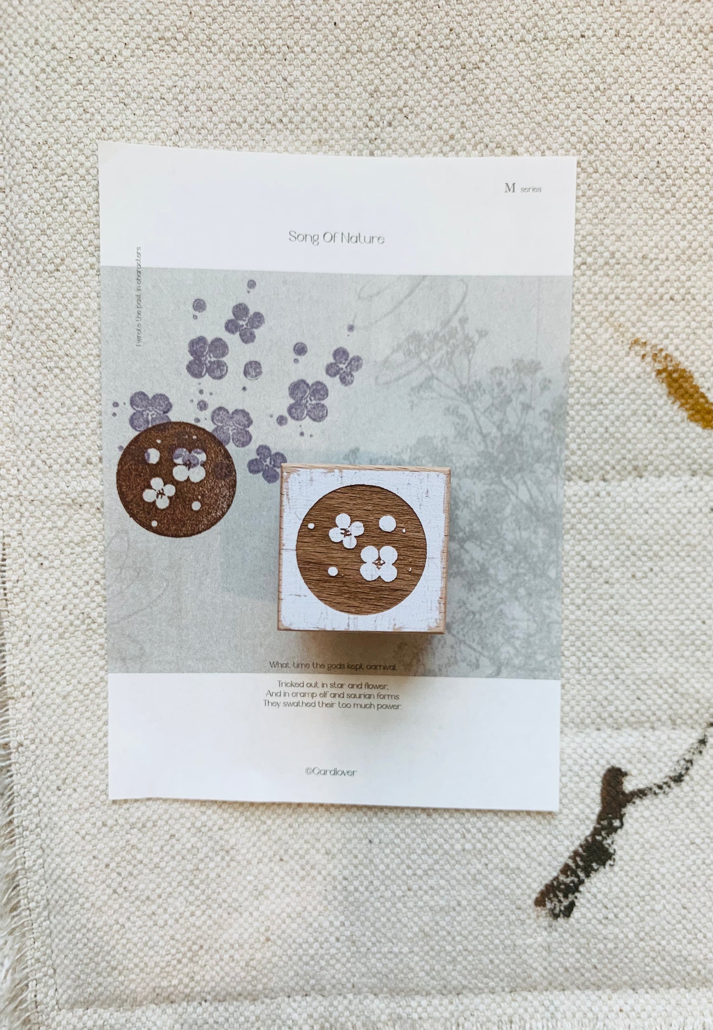 XW Studio - Small Flowers | Rubber Stamps