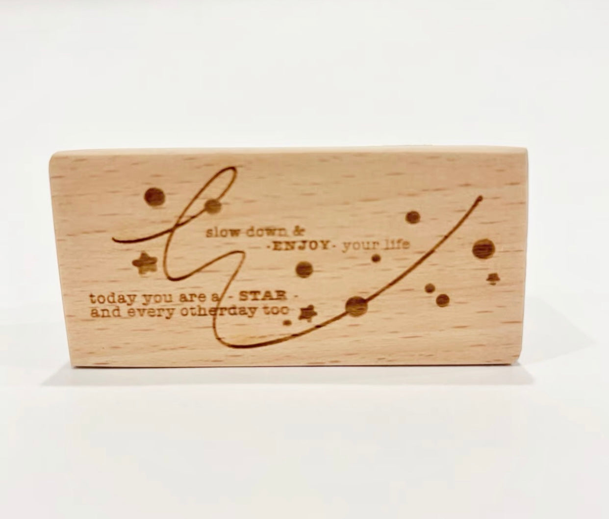 Two Raccoons -The Milky Way | Rubber Stamps