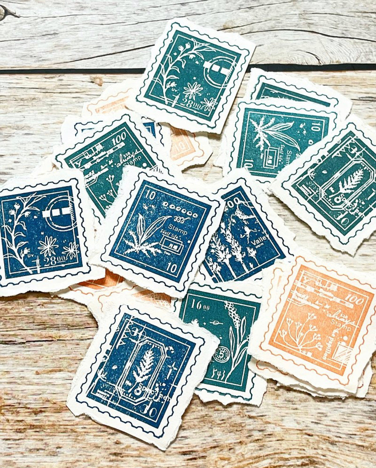Lady F - Plant Stamp | Rubber Stamp