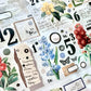 Mooka Studio - 10cm Giant Flower Collection Notes | PET Tape | Release Paper