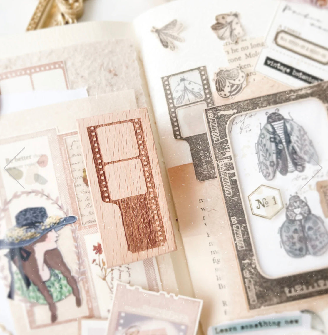 Journal Pages -《Puzzles Of Life II》Frame | Rubber Stamps