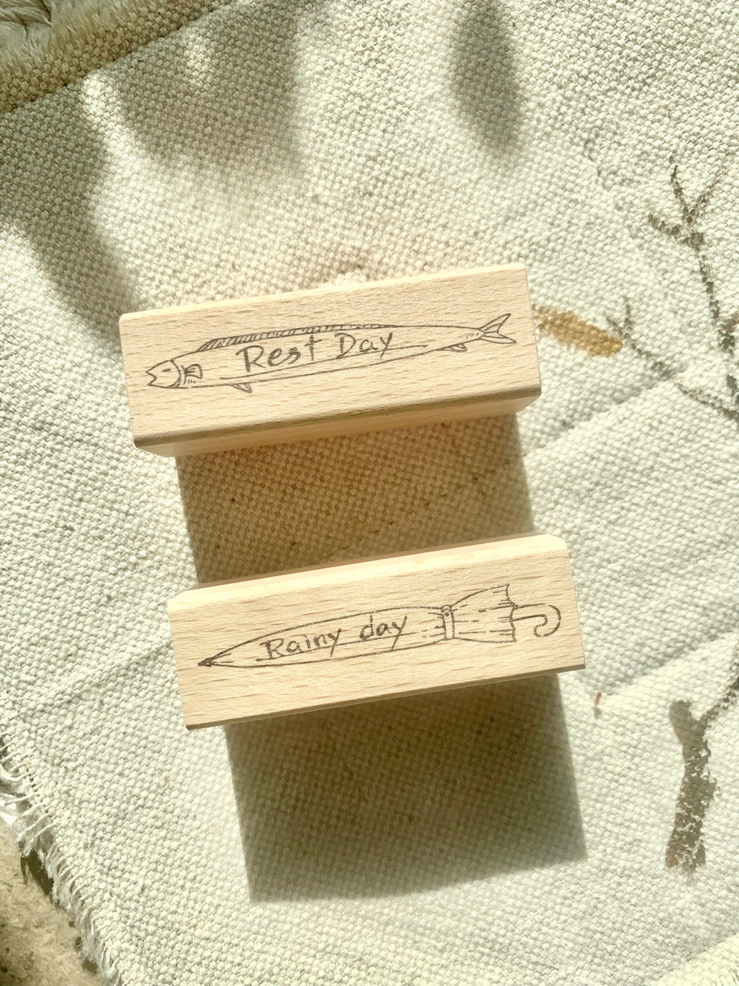 2 Pu Studio - Small Title | Rubber Stamps