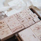 Jeenzaa Zoey Studio - Vol.9《Flower・Falling・Shadow》| Option A | Rubber Stamps