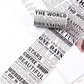 7.5cm Basic Washi Tape - Title | Release Paper