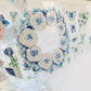 Time Grid - 6.5cm Rose Garden | Embossed | Crystal PET Tape | Release Paper