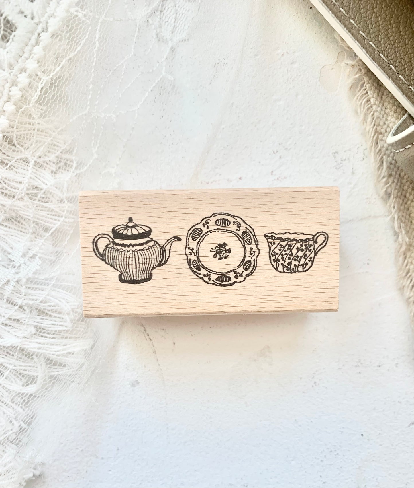 Meow House - Afternoon Tea  | Rubber Stamps