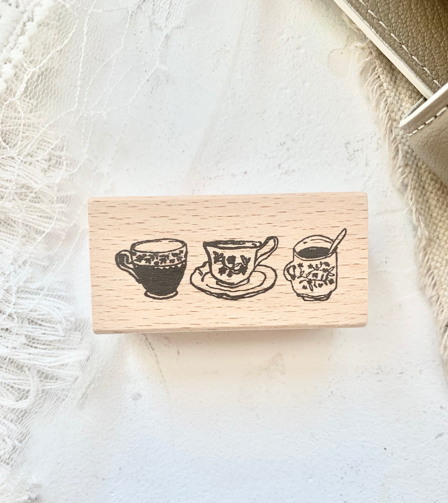 Meow House - Afternoon Tea  | Rubber Stamps