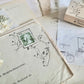 Hanen Studio - Floral Stamp Collection | 6pcs Rubber Stamp Set