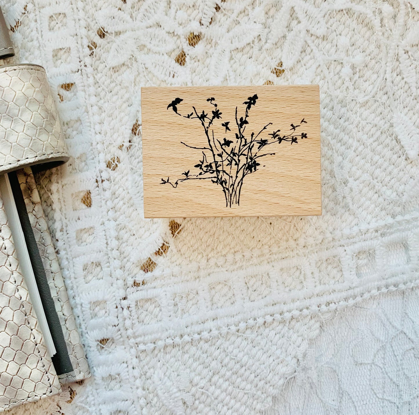 Jeenzaa Zoey Studio - Spring Branches | Rubber Stamps