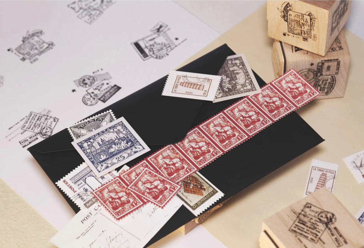 In1 Studio - 3in 1 Postmark Dice Stamp | Rubber Stamp Set
