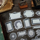 15pcs Frame Themed sticker | Vellum Paper