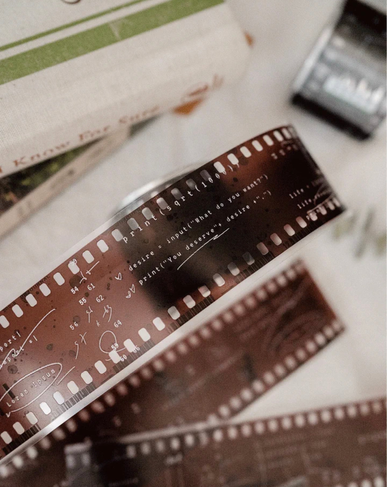 Jr.journal - Film | 3.9cm PET Tape | Release Paper