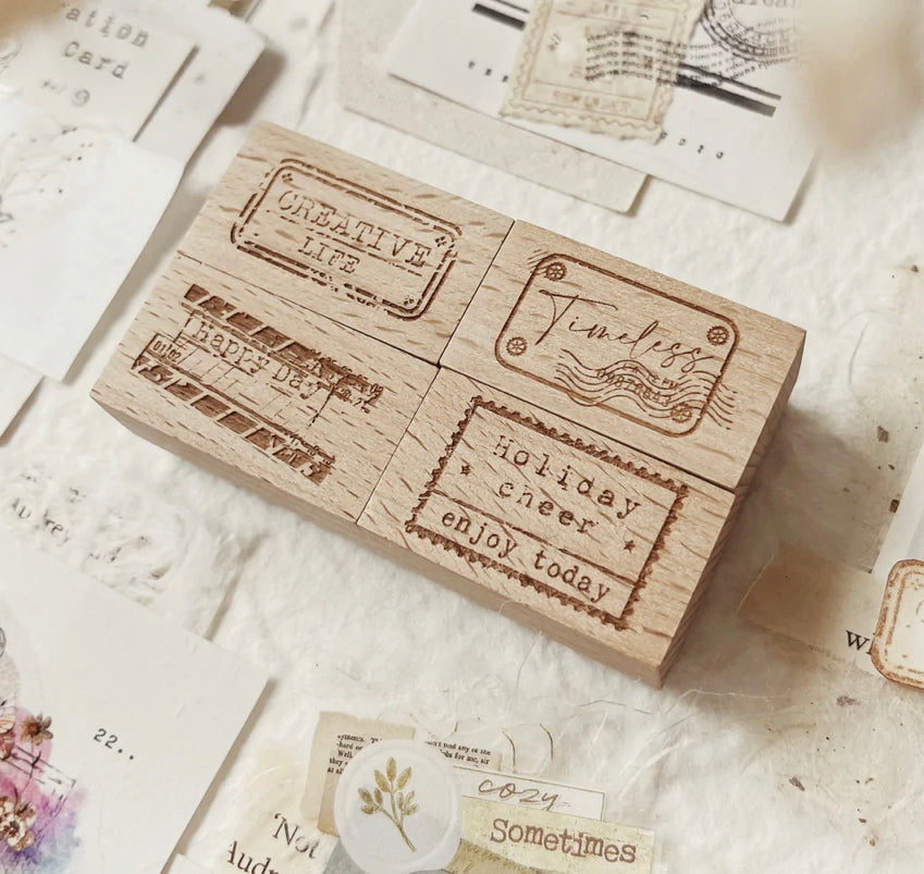 Journal Pages - Positive | Rubber Stamps
