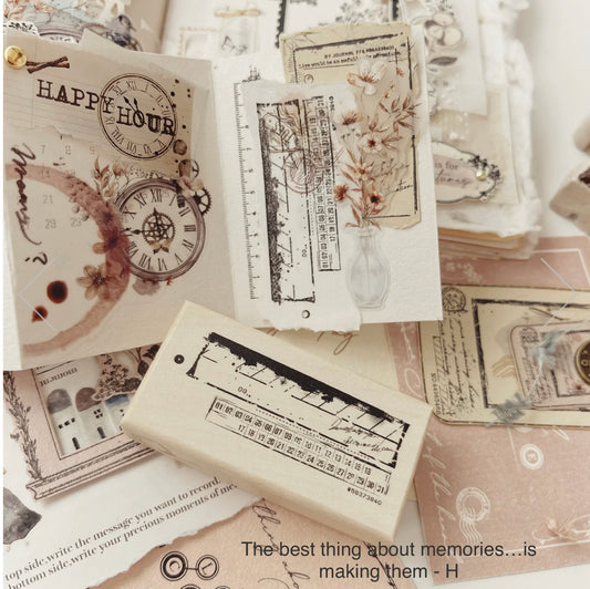 Journal Pages - Secret of the Heart | Rubber Stamps