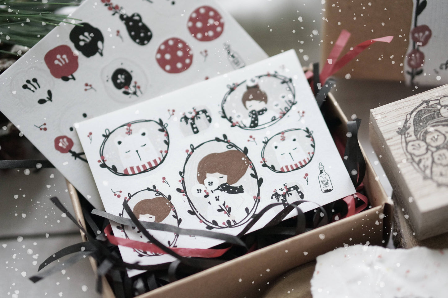 Black Milk Project - Christmas Box Set | Stamp |  Desk Decor