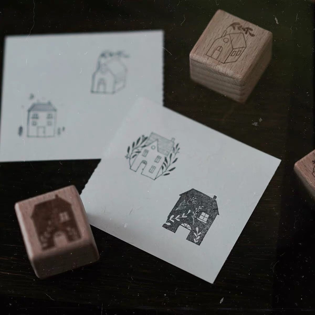 Stamp Studio - Mini House | Rubber Stamp