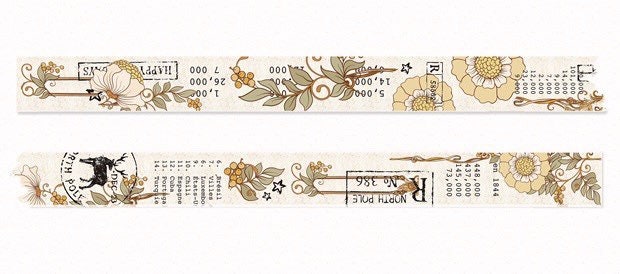 MOSSWOOD - 2cm Small Fresh | Basic Washi Tape | Release Paper